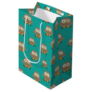 Owls Medium Gift Bag