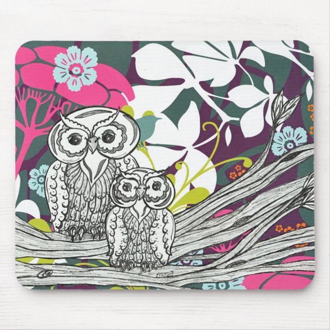 Owls Mousepad (Front)