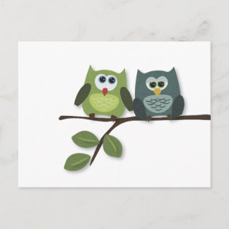 Owls Nest Postcard