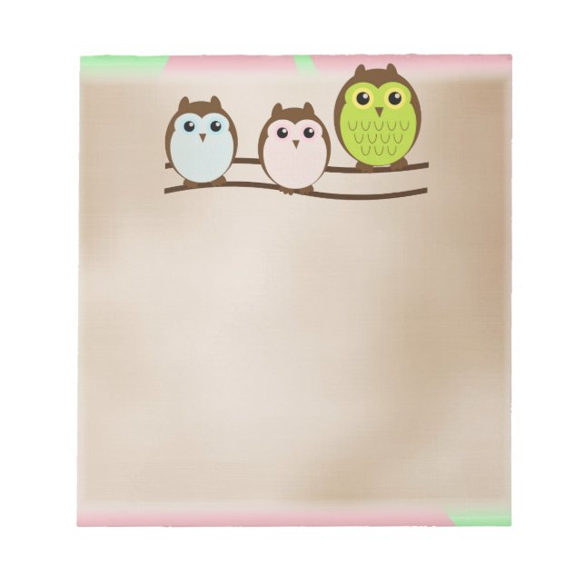 Owls Notepad (Front)