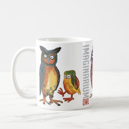 Owls on a classic mug