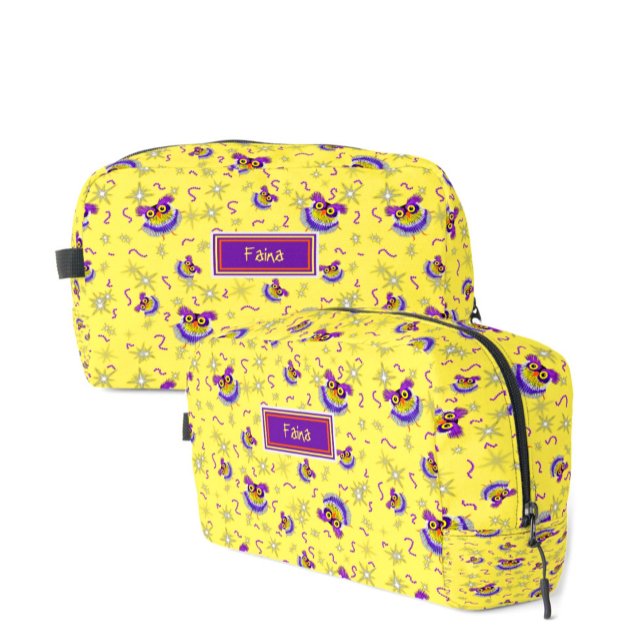 Owls pattern dopp kit (Creator Uploaded)