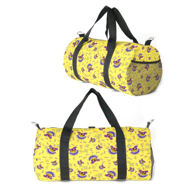 Owls pattern duffle bag (Creator Uploaded)