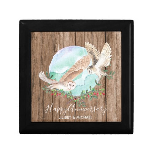 Owls Personalized Gift Box