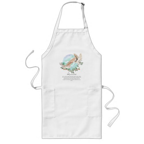 OWLS Personalized Long Apron