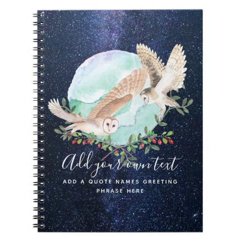 OWLS Personalized Notebook