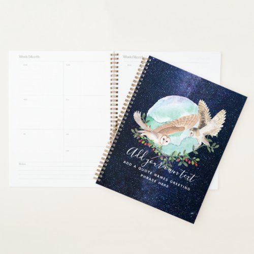 OWLS Personalized Planner