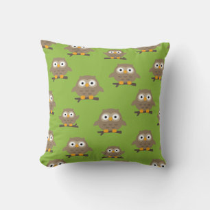 Owls Throw Pillow