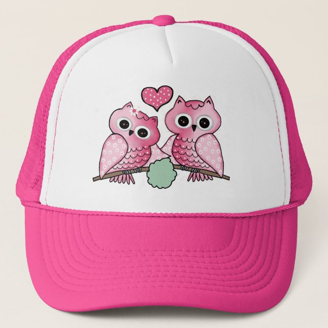 owls trucker hat (Front)
