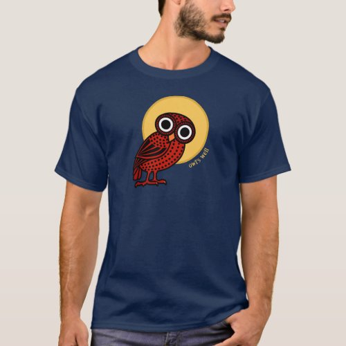 Owls Well with this Cute Athenian Owl T_Shirt