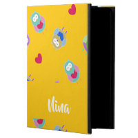 Owls with hearts on orange powis iPad air 2 case