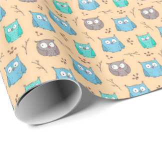 Owls Wrapping Paper