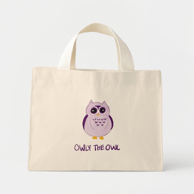 Owly the Owl Tote Bag (Front)