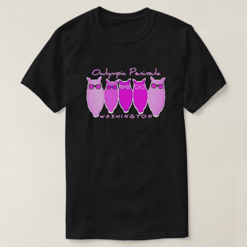 Owlympic Peninsula Washington State Owls T_Shirt