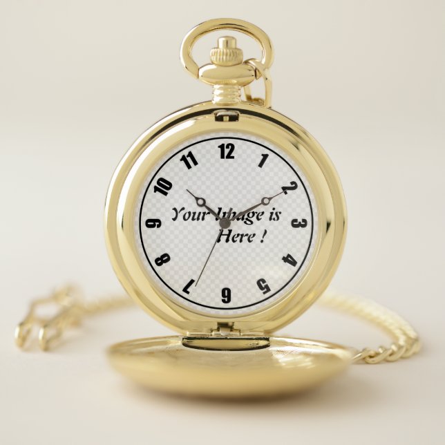 Own a Piece of History: Personalized Pocket Watch (Inside)