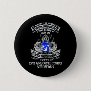 Own Forever The Title 18th Airborne Corps Us Veter Button