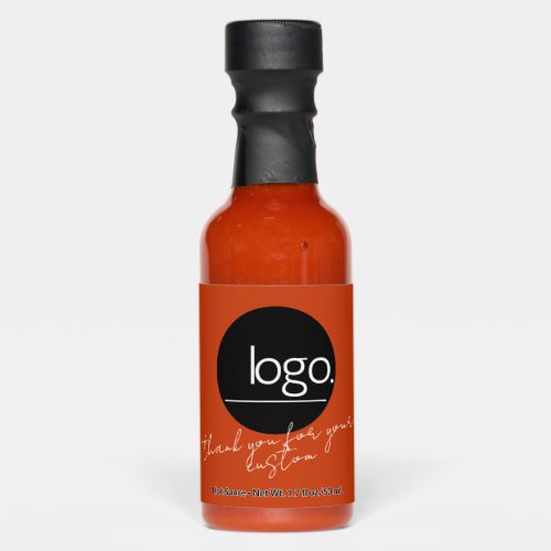 OWN LOGO BRANDED PROMOTIONAL RED CUSTOMER GIFT HOT SAUCES