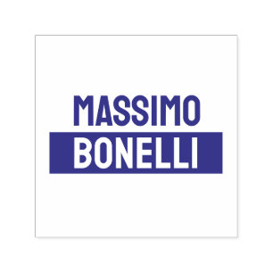 Own Name Minimalist Modern Plain Self-inking Stamp