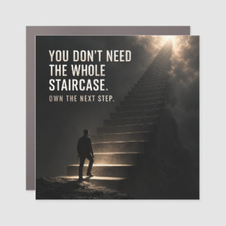 Own The Next Step Car Magnet