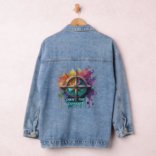 Own the Odyssey Custom Womens Denim Jean Jacket