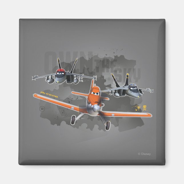 Own the Sky Magnet (Front)