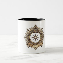 Own Your Fate Vintage Snake Gothic Coffee Mug