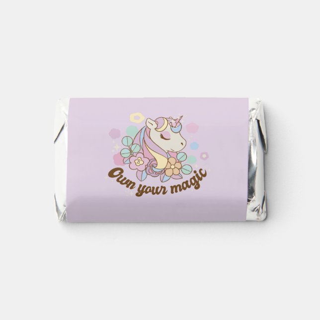 Own Your Magic Unicorn Hershey's Miniatures (Front)