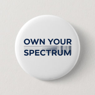 Own Your Spectrum – Autism Awareness Month Blue Button