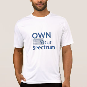 Own Your Spectrum – Autism Awareness Month Blue T-Shirt