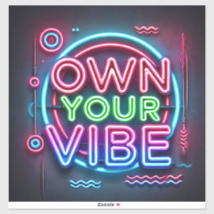 Own Your Vibe – Custom-Cut Vinyl Stickers