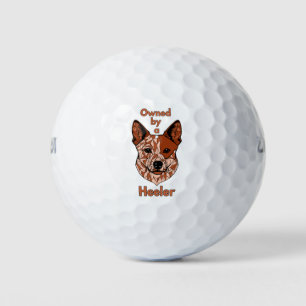 Owned by a Heeler (Red) Golf Balls