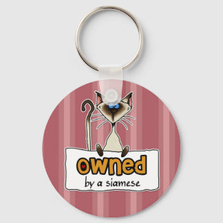 owned by a siamese keychain