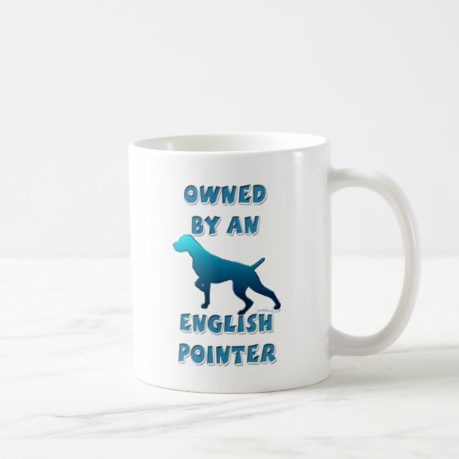 Owned by an English Pointer Coffee Mug (Right)
