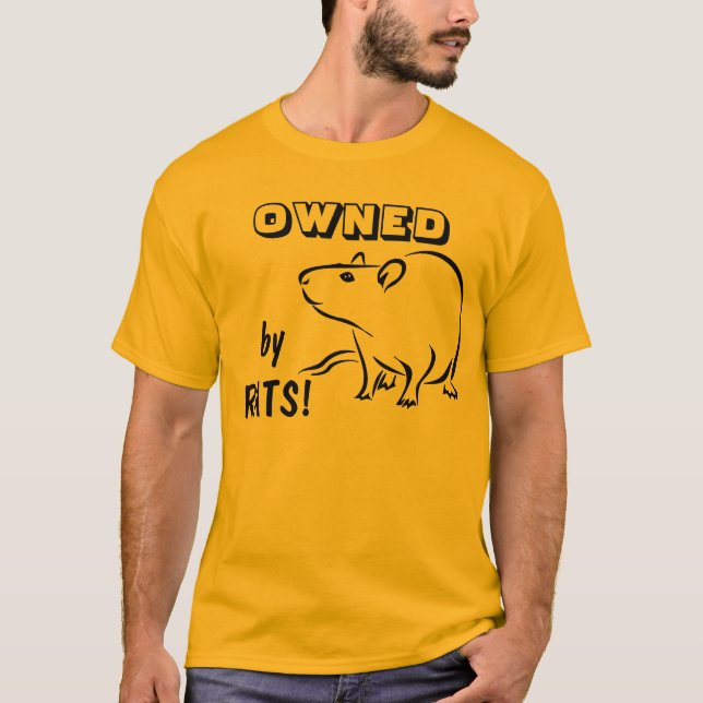 OWNED by rats! T-Shirt (Front)