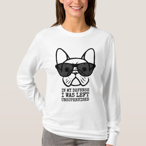 Owner Cool French Bulldog  T_Shirt