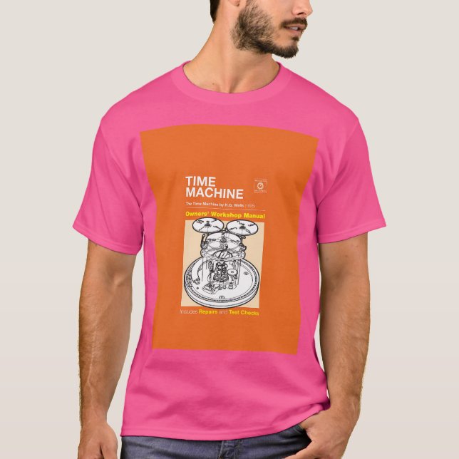 Owners Manual - Hg Wells Time Machine T-Shirt (Front)