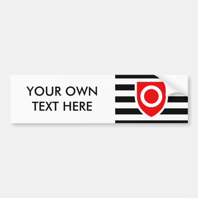OWNERSHIP PRIDE FLAG BUMPER STICKER (Front)