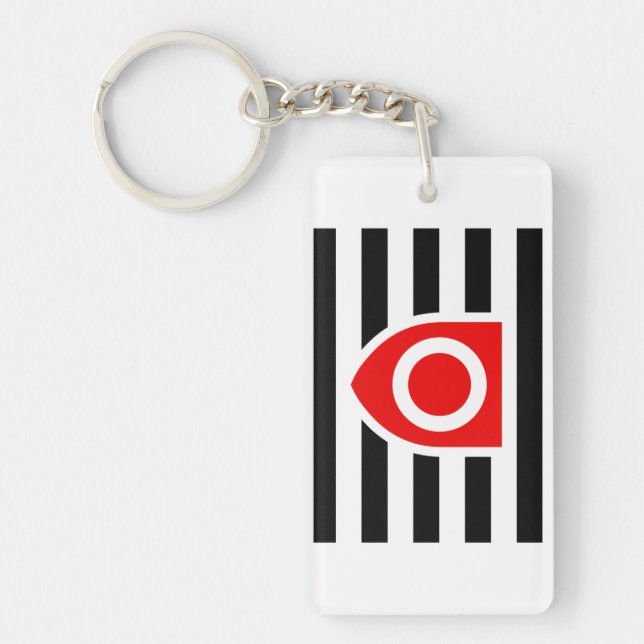 OWNERSHIP PRIDE FLAG KEYCHAIN (Front)