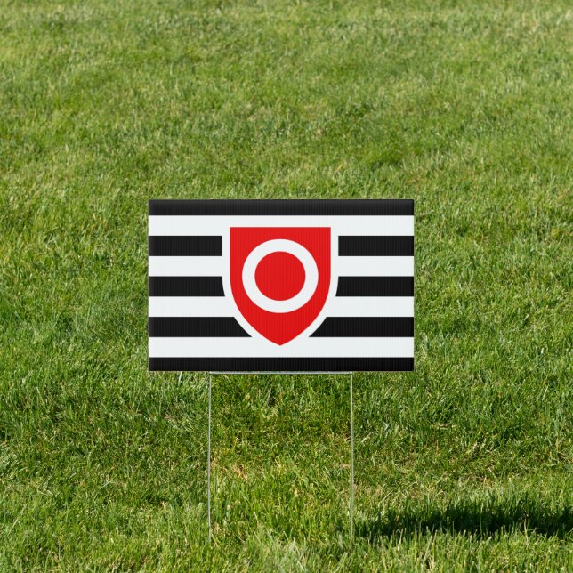 Ownership Pride House Flag Sign (Insitu)
