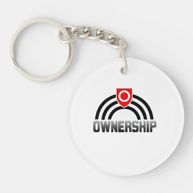 Ownership Pride Keychain (Front)