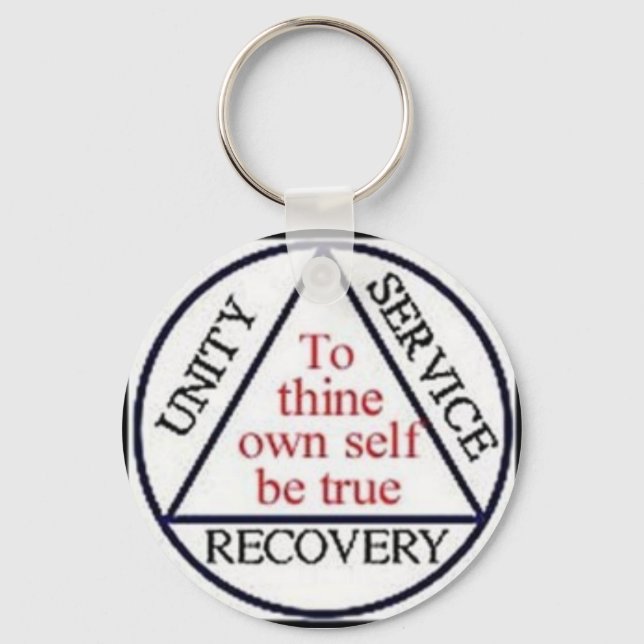 ownselfbetrue keychain (Front)