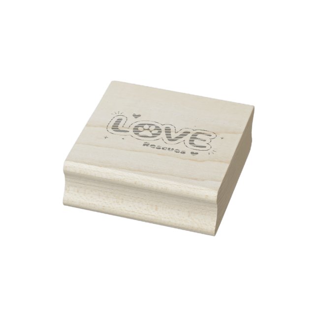 OWRAssist Love Rescues Rubber Stamp (Stamp)