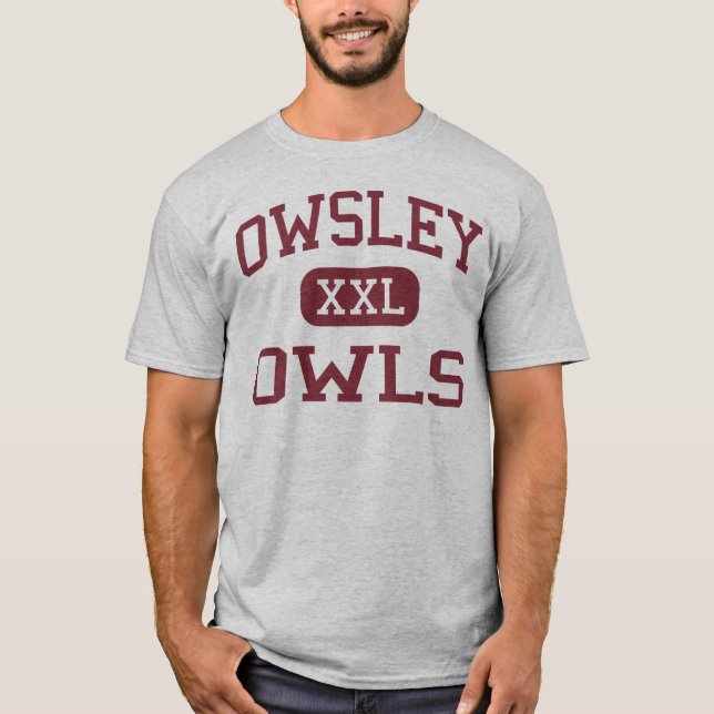 Owsley - Owls - High School - Booneville Kentucky T-Shirt (Front)