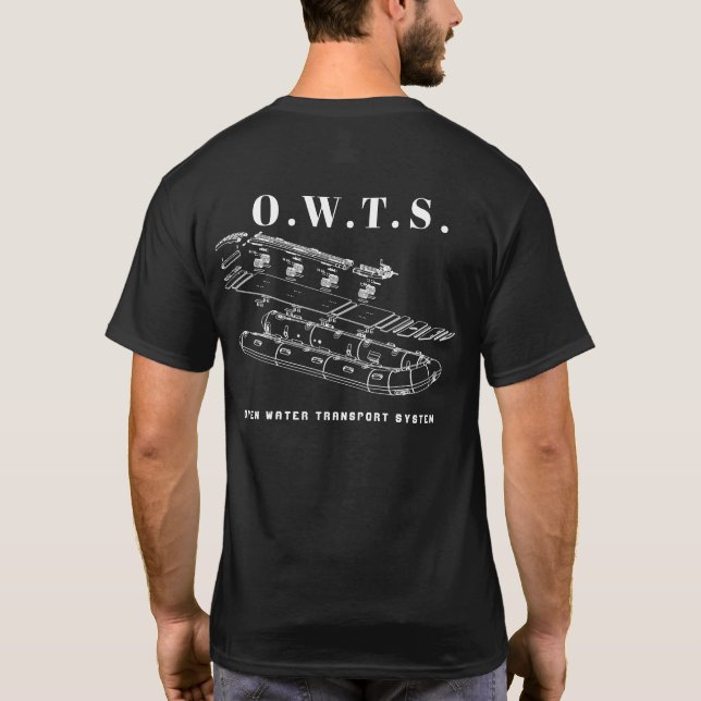 OWTS Black Blowapart Shirt (Back)