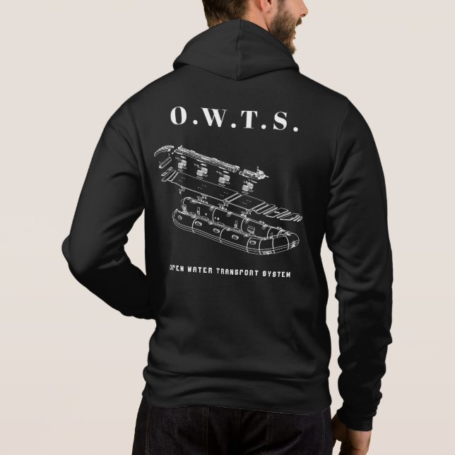 OWTS Black Blowapart Sweatshirt (Back)