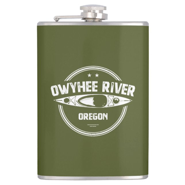 Owyhee River, Oregon Flask (Front)