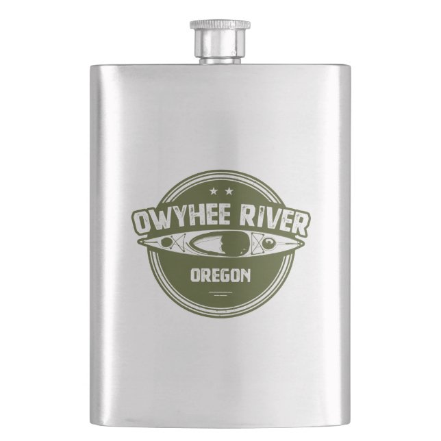 Owyhee River, Oregon Flask (Front)