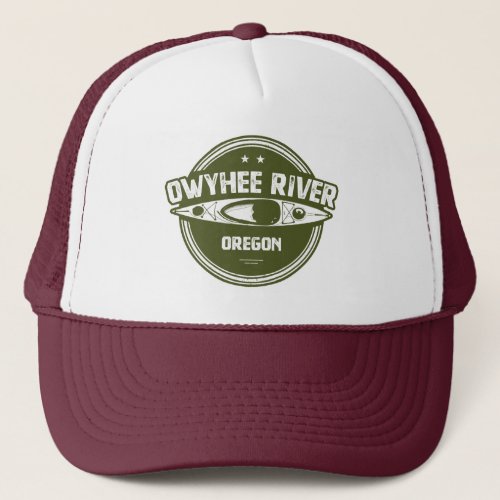 Owyhee River Oregon Trucker Hat