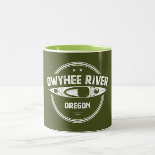 Owyhee River, Oregon Two-Tone Coffee Mug