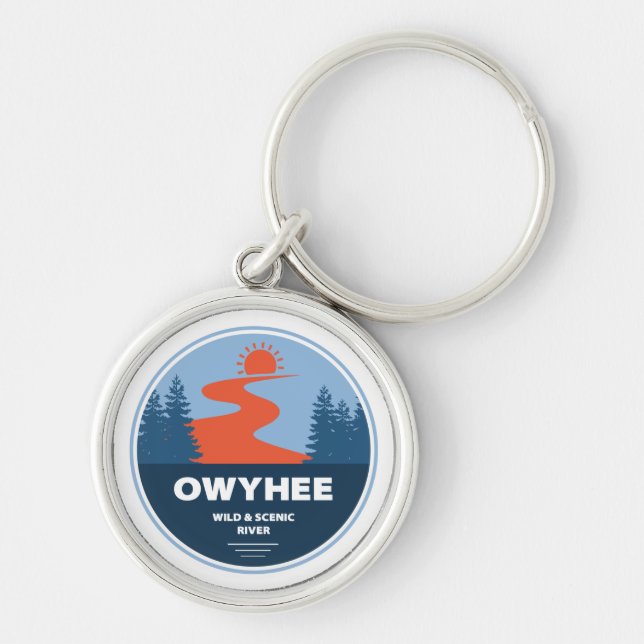 Owyhee Wild And Scenic River Keychain (Front)